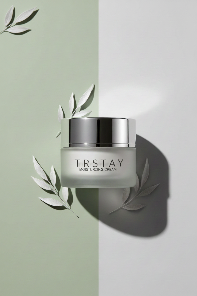 Skincare cream vertical